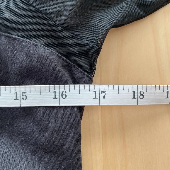 NWOT trendy mesh panel top - Picture 9 of 10